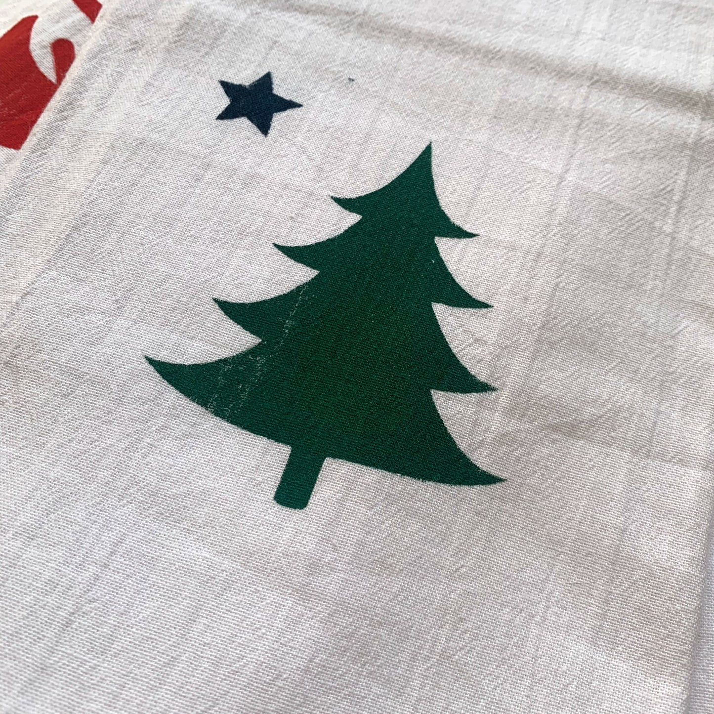 Maine State Flag Tea Towel