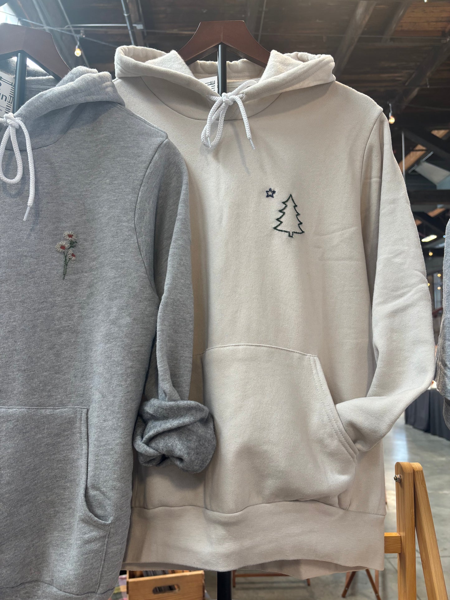 Embroidered Maine State Flag Sweatshirt