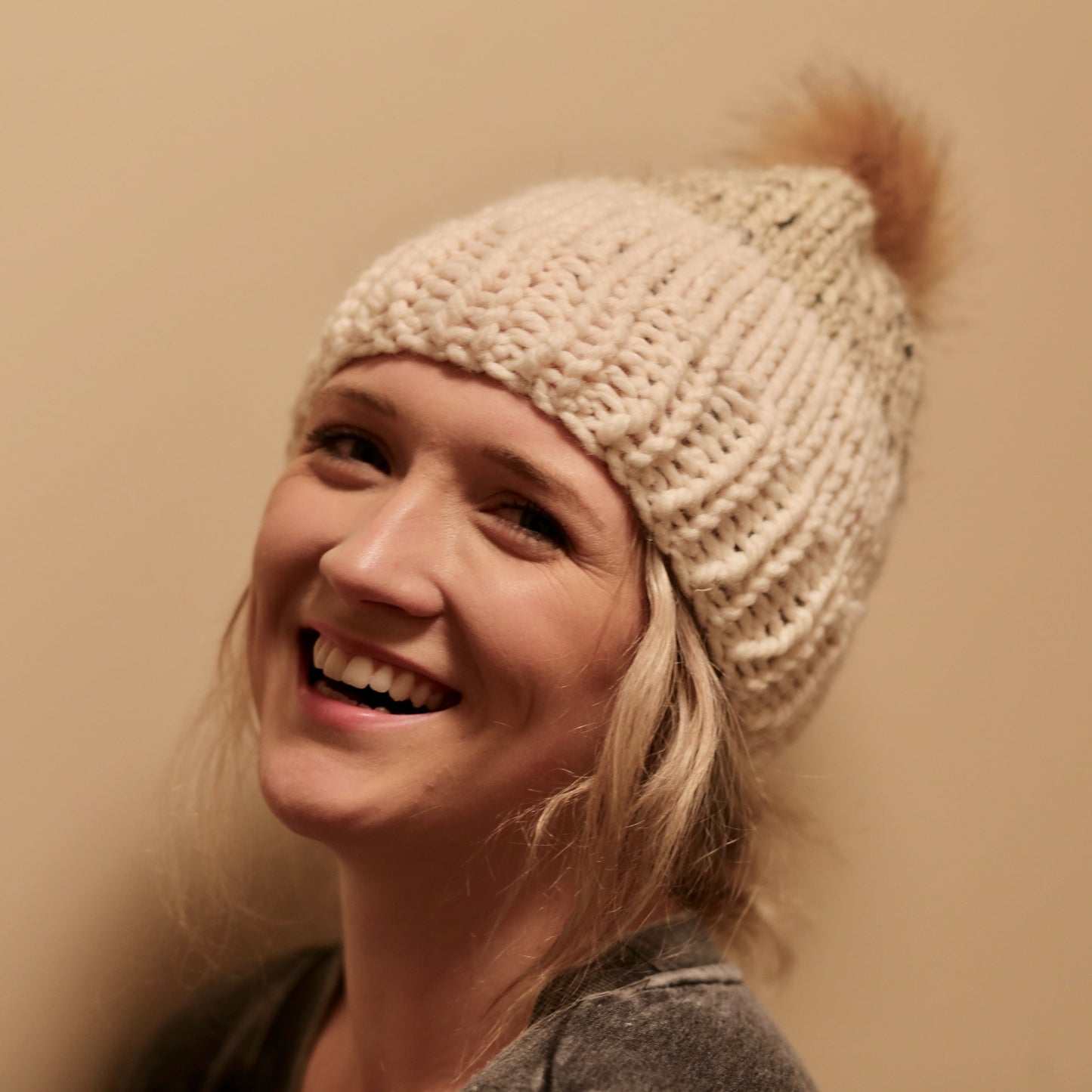 Pom Pom Hat