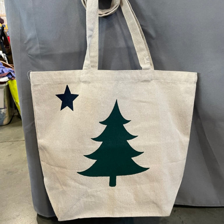 Maine State Flag Tote Bag