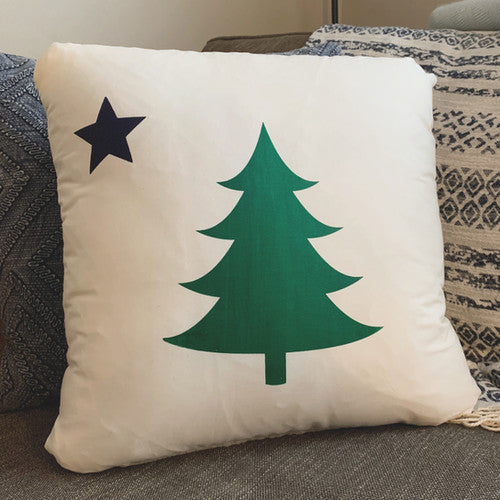 State of Maine flag pillow